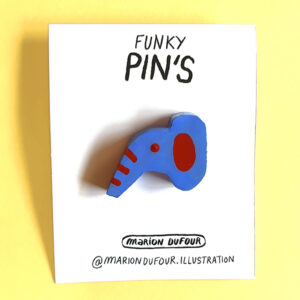 Pin's éléphant Zélie