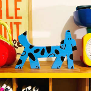 Chien bleu Serge