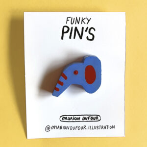 Pin's éléphant Zélie