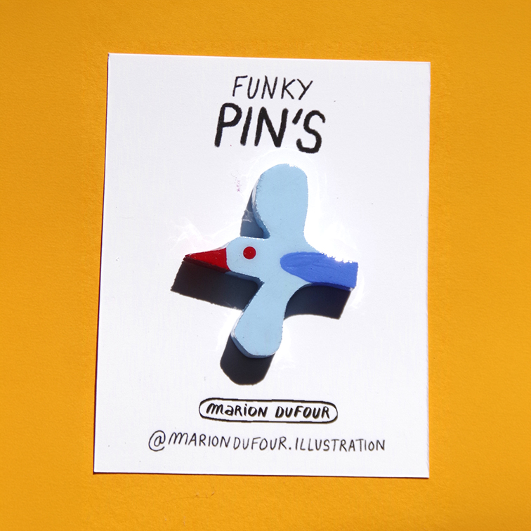 Pin's Oiseau Diego