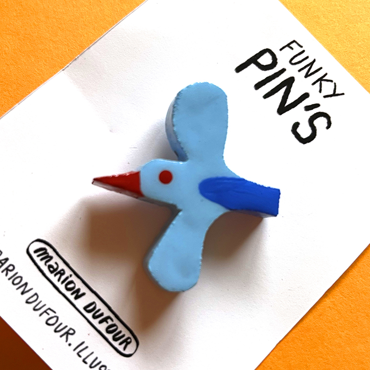 Pin's Oiseau Diego – Image 3
