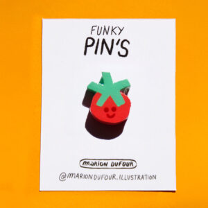 Pin's tomate Garance