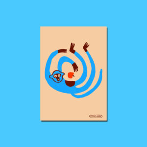 Singe bleu