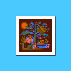 Valle del rio 20x20cm