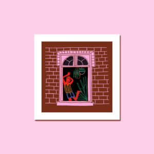 Le danseur 20x20cm