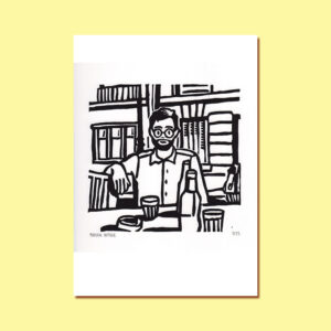 L'homme à la terrasse A4