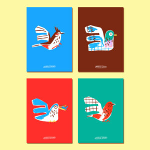 Lot oiseaux A5
